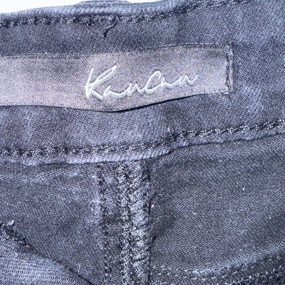 Kancan Women's Black Denim Shorts - Picture 5 of 5